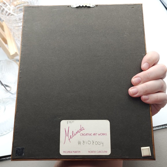 Gary Fenske Ducks Pond Print hand cut paper embellishments by Melinda Martin art - Picture 2 of 12